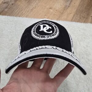 Washington DC‎ City Hunter Baseball Cap Hat Black White Embroidered Souvenir...